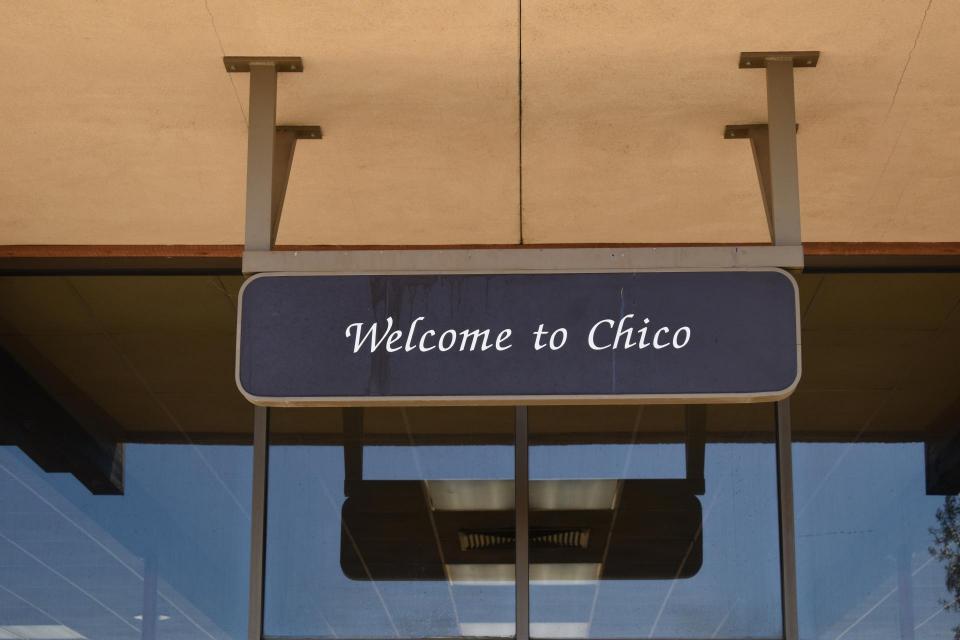 Welcome to Chico sign