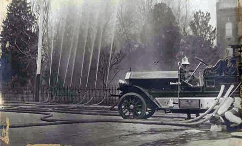 An old Chico Fire Engine