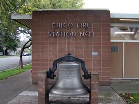 Chico Fire station #1 sign