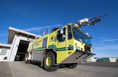 A Chico Airport Fire Engine
