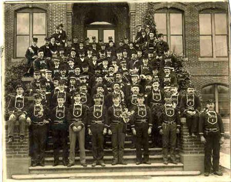 Historic photo of Chico Firefighters