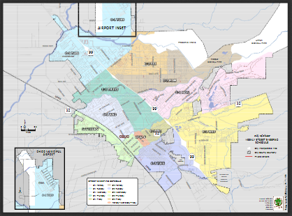 Street Sweeping Map and Schedule